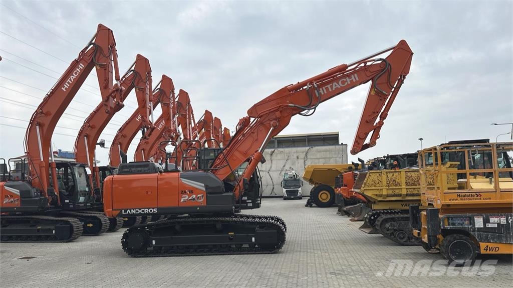 Hitachi ZX240N-7 Paletli ekskavatörler