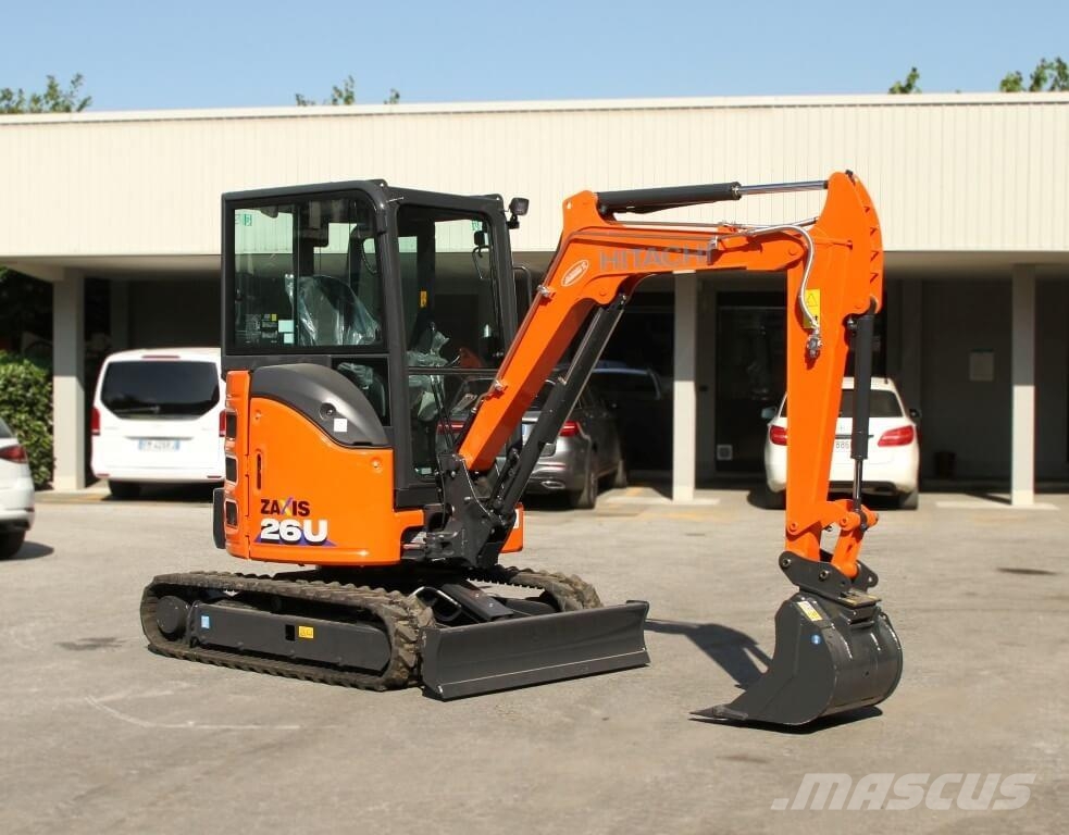 Hitachi ZX26U-6 CR Міні-екскаватори < 7т
