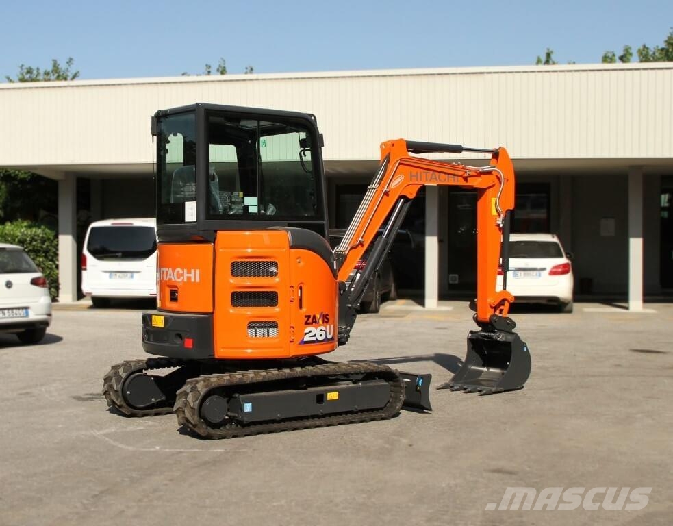 Hitachi ZX26U-6 CR Міні-екскаватори < 7т