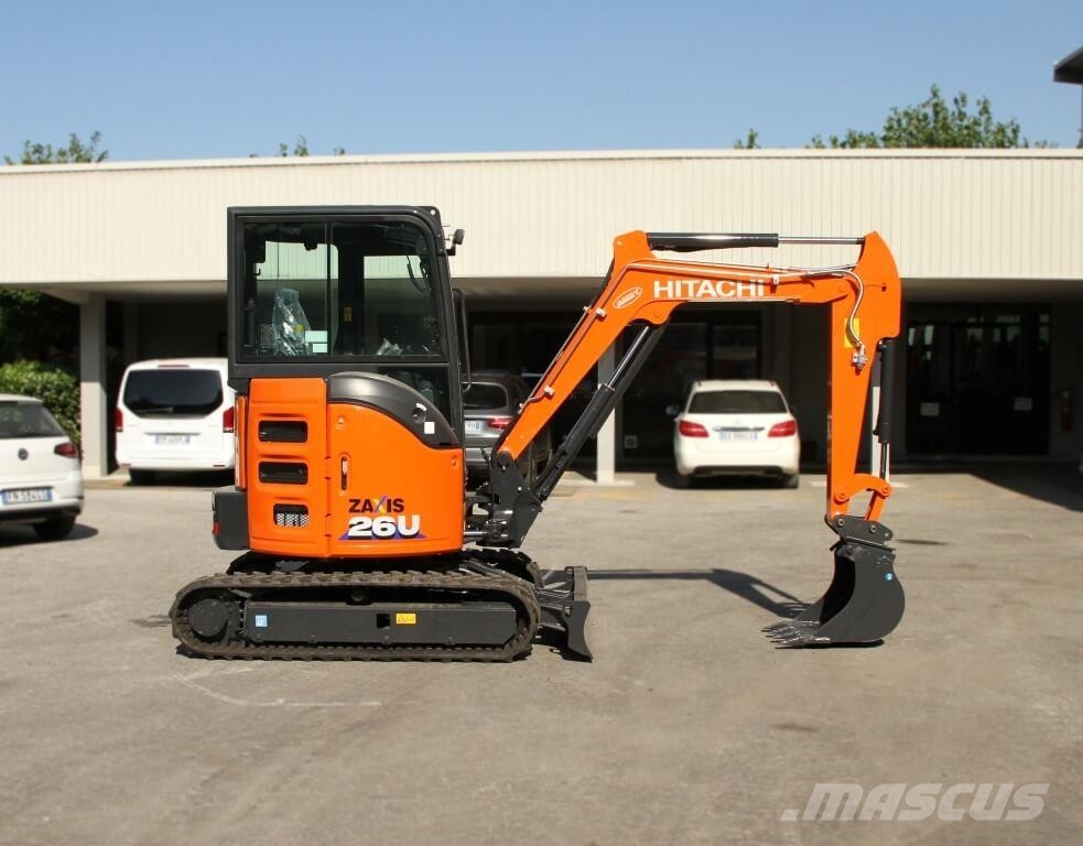 Hitachi ZX26U-6 CR Міні-екскаватори < 7т