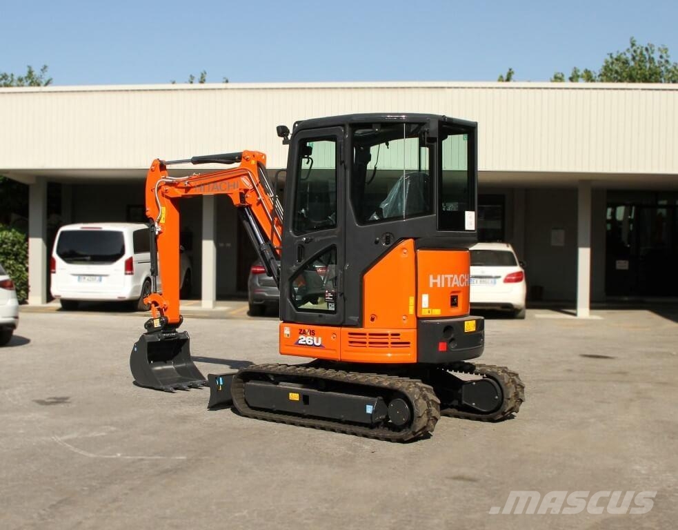 Hitachi ZX26U-6 CR Міні-екскаватори < 7т
