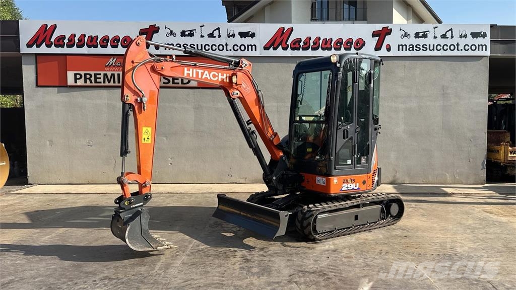 Hitachi ZX29U-3 CLR Верижен екскаватор