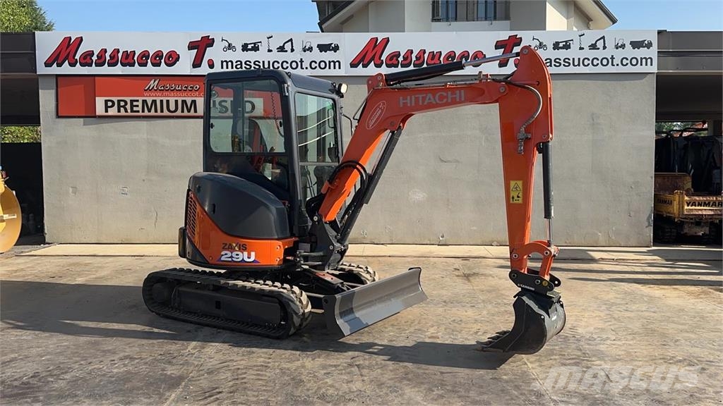Hitachi ZX29U-3 CLR Верижен екскаватор