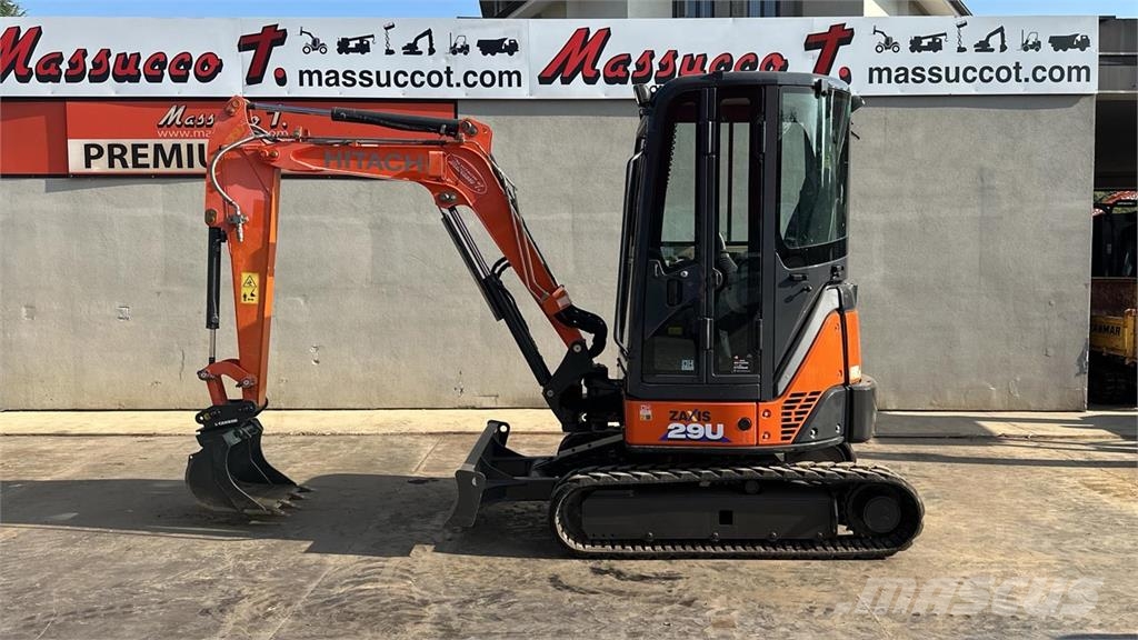 Hitachi ZX29U-3 CLR Верижен екскаватор