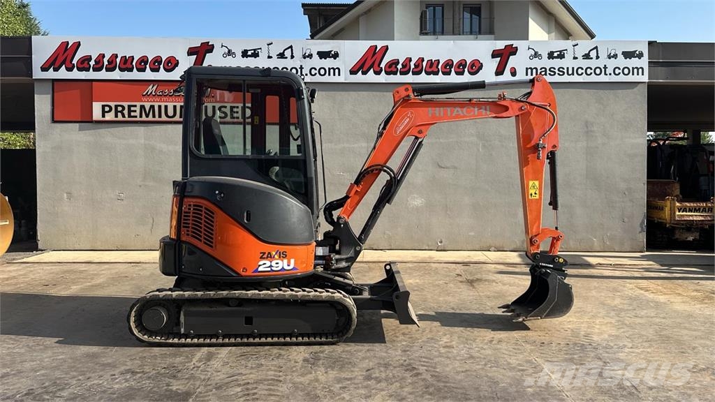 Hitachi ZX29U-3 CLR Верижен екскаватор