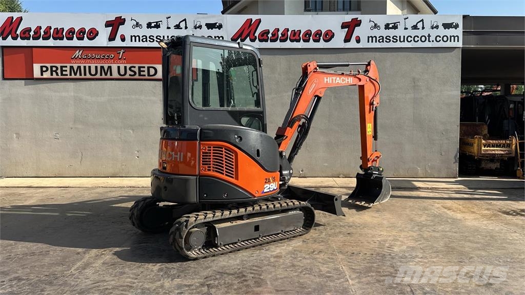 Hitachi ZX29U-3 CLR Верижен екскаватор