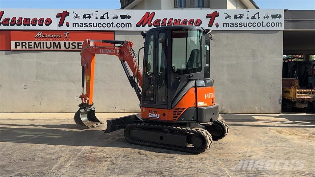 Hitachi ZX29U-3 CLR Верижен екскаватор