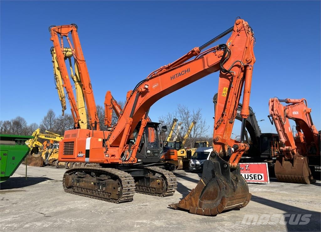 Hitachi ZX520LCH-3 حفارات زحافة
