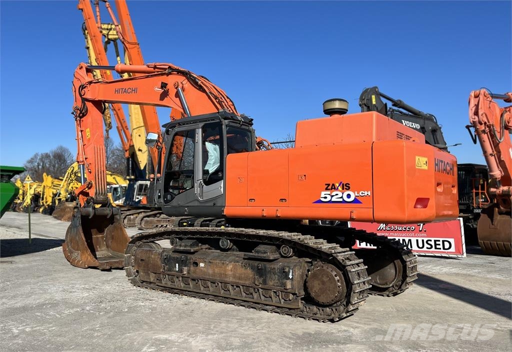 Hitachi ZX520LCH-3 حفارات زحافة