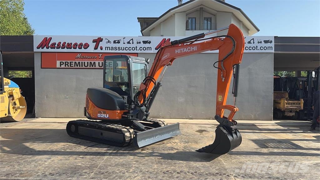Hitachi ZX52U-3 CLR حفارات صغيرة أقل من 7 طن (حفارات صغيرة)
