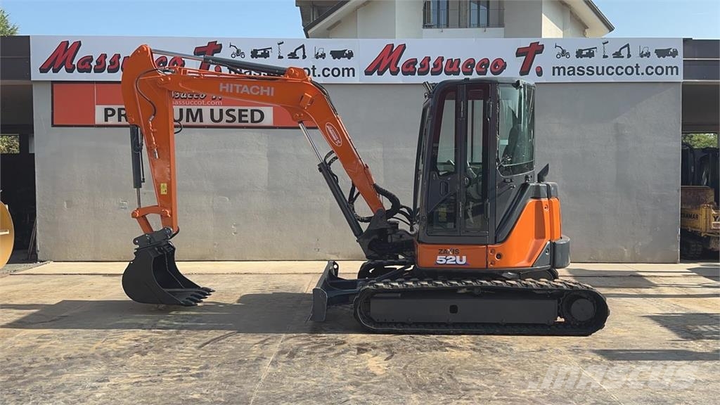 Hitachi ZX52U-3 CLR حفارات صغيرة أقل من 7 طن (حفارات صغيرة)