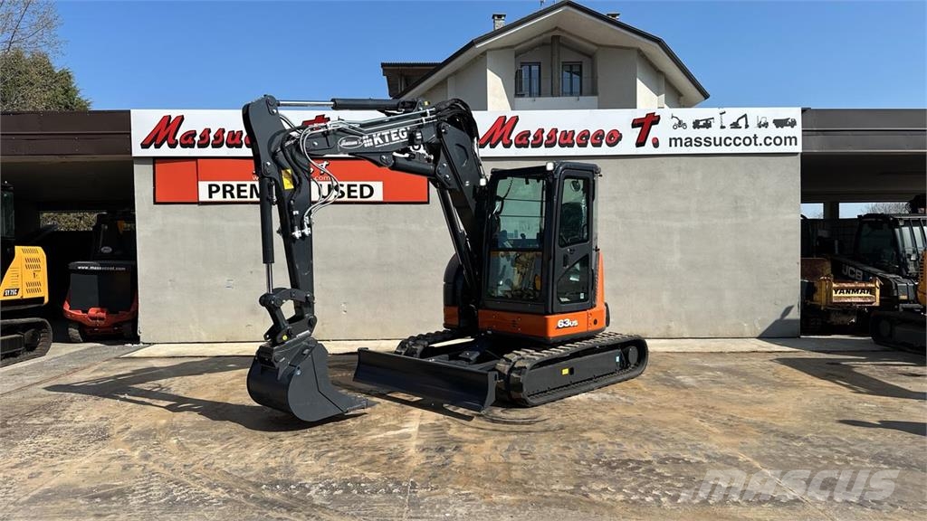Hitachi ZX63U Excavadoras 7t - 12t