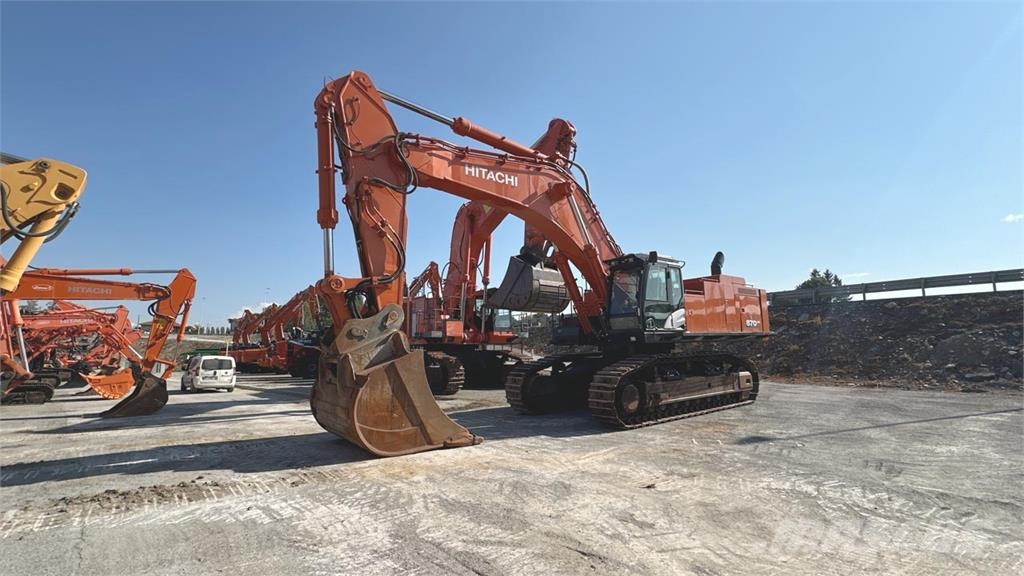 Hitachi ZX870LCR-5B Paletli ekskavatörler