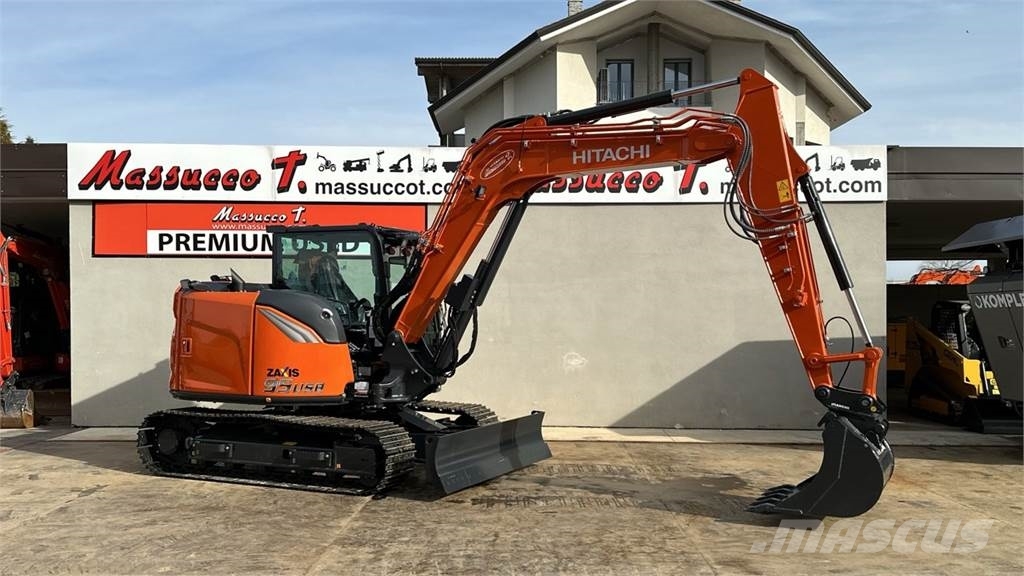 Hitachi ZX95USB-7, 2023, Italien - Brugte midigravemaskiner 7t