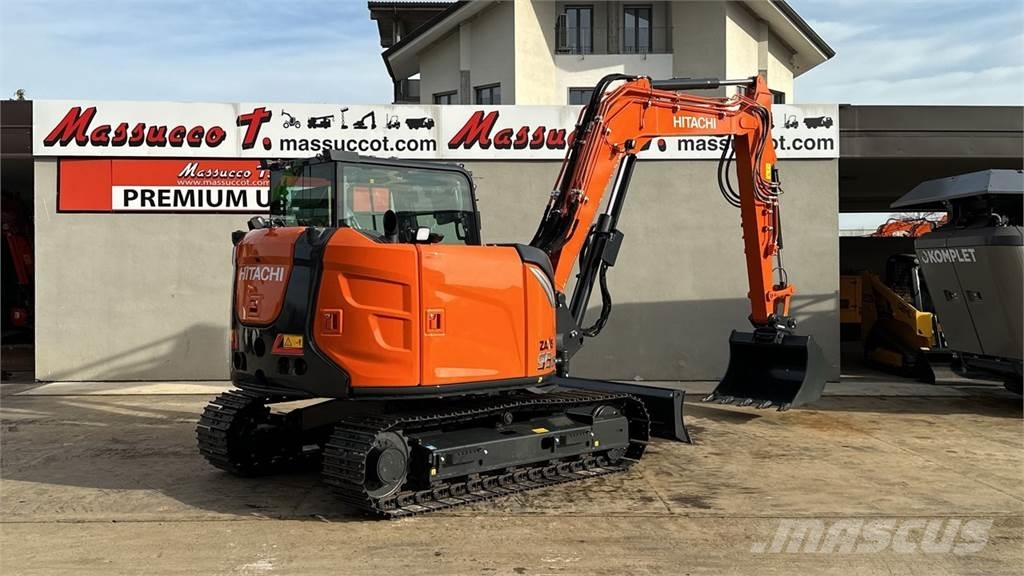 Hitachi ZX95USB-7, 2023, Italien - Brugte midigravemaskiner 7t