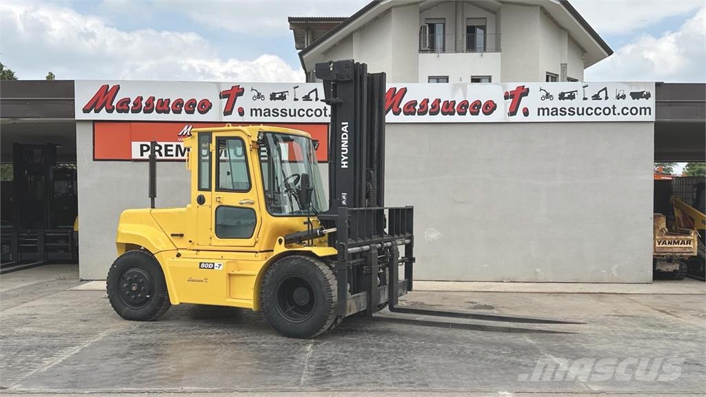 Hyundai 80D-7E Dizel forkliftler