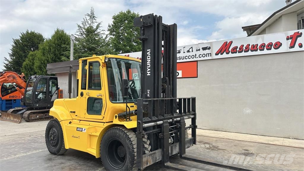 Hyundai 80D-7E Dizel forkliftler