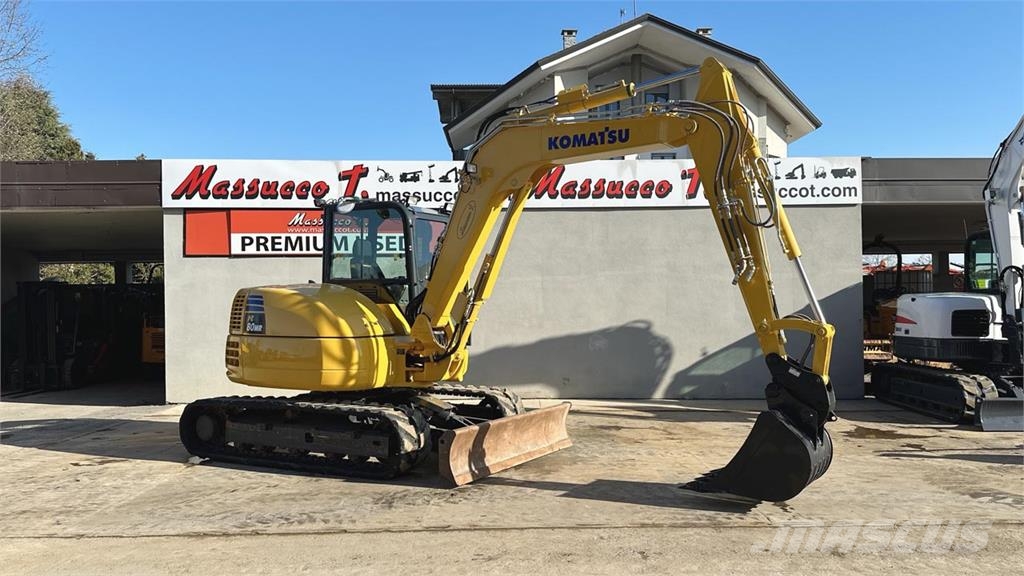 Komatsu PC80MR-5E Midigraafmachines 7t - 12t