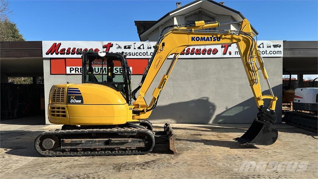 Komatsu PC80MR-5E Midigraafmachines 7t - 12t