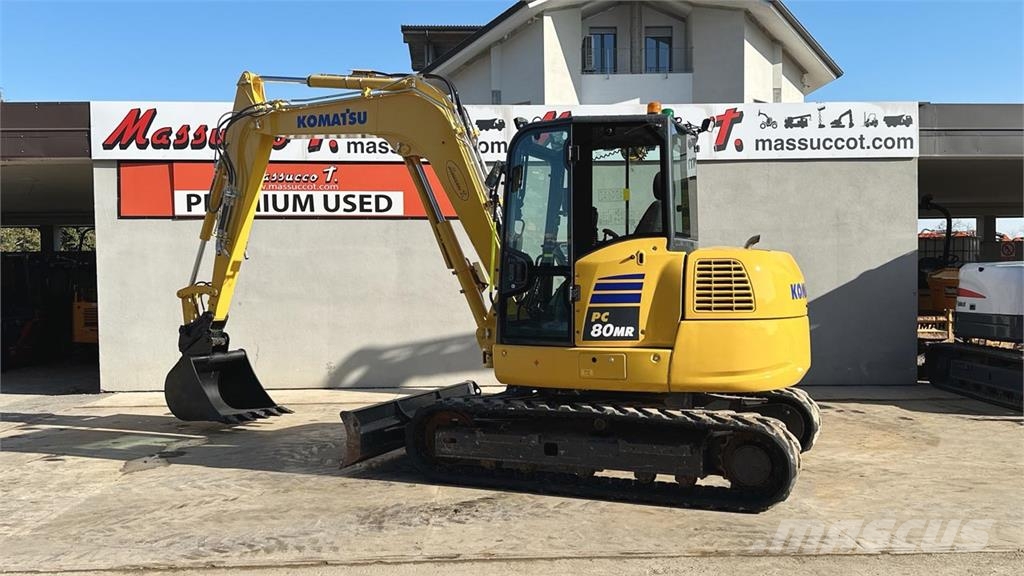 Komatsu PC80MR-5E Midigraafmachines 7t - 12t