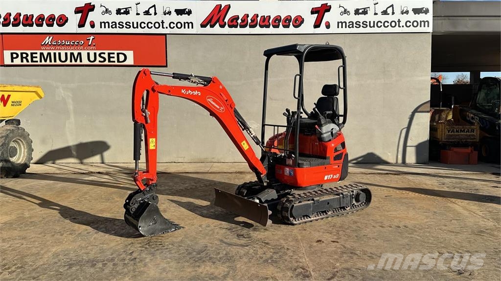 Kubota U17-3A Minigraafmachines < 7t