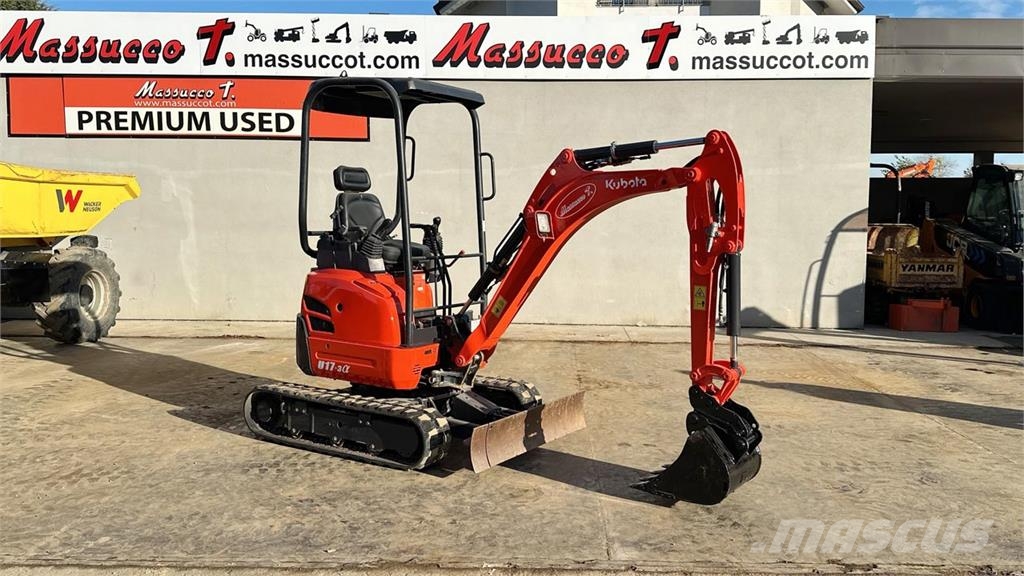Kubota U17-3A Minigraafmachines < 7t