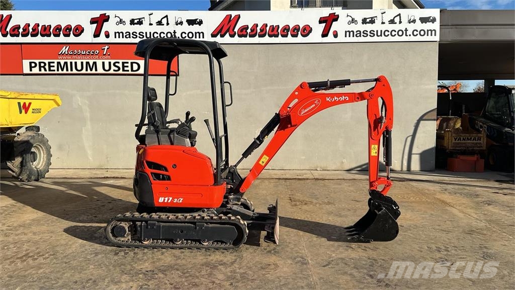 Kubota U17-3A Minigraafmachines < 7t