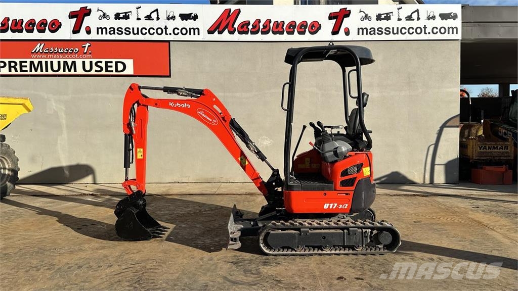 Kubota U17-3A Minigraafmachines < 7t