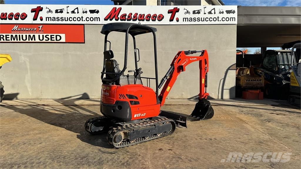 Kubota U17-3A Minigraafmachines < 7t