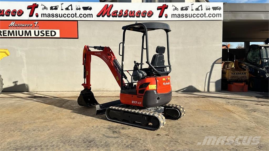 Kubota U17-3A Minigraafmachines < 7t