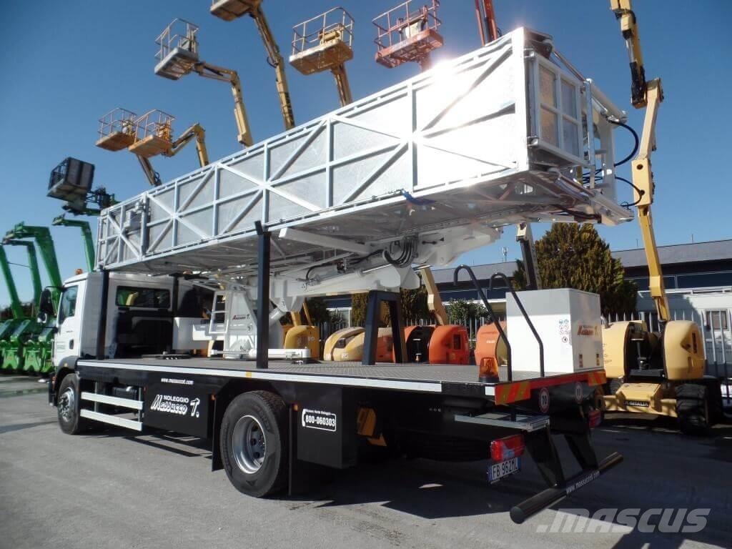 MAN PIATTAFORMA AUTOCARRATA BARIN ABC150LS Barin ABC1 Autoplošiny