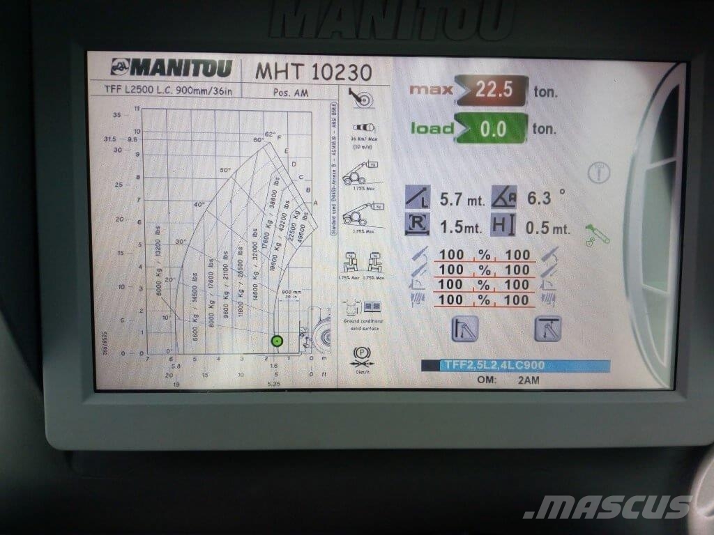 Manitou MHT 10.230 Teleskopické manipulátory