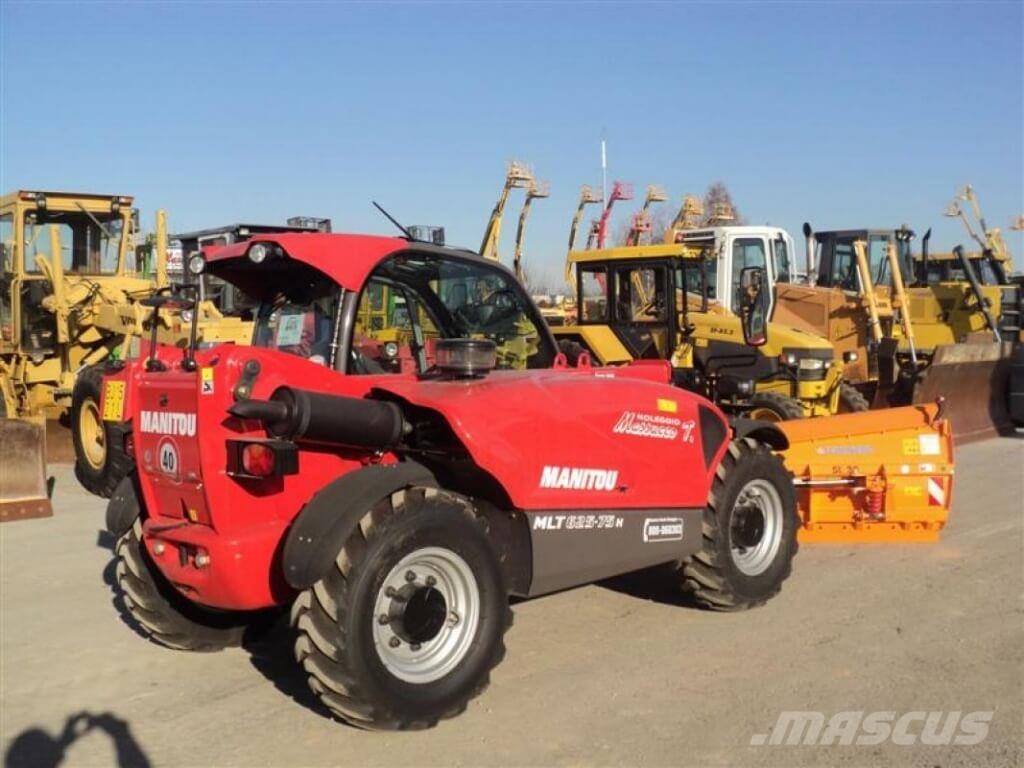Manitou MLT 6.25-75H con lama 刮雪板和犁