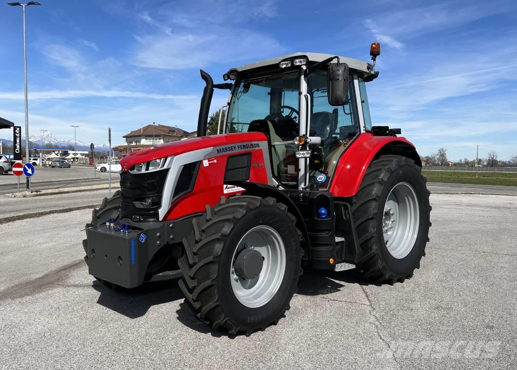 Massey Ferguson S6 - 165CV 4X4 Snežne daske i plugovi