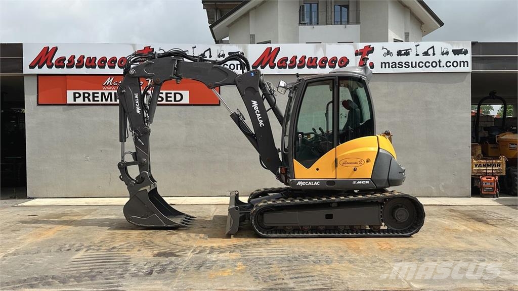 Mecalac 8MCR Midigrävmaskiner 7t - 12t