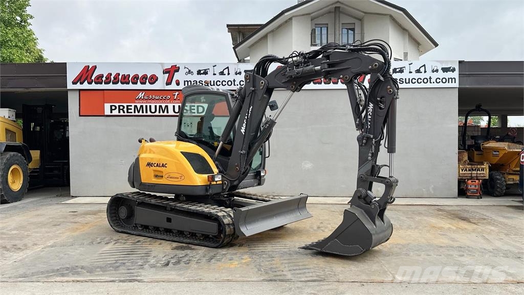 Mecalac 8MCR Midigrävmaskiner 7t - 12t