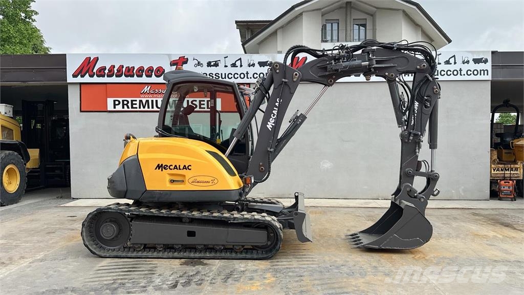 Mecalac 8MCR Midigrävmaskiner 7t - 12t