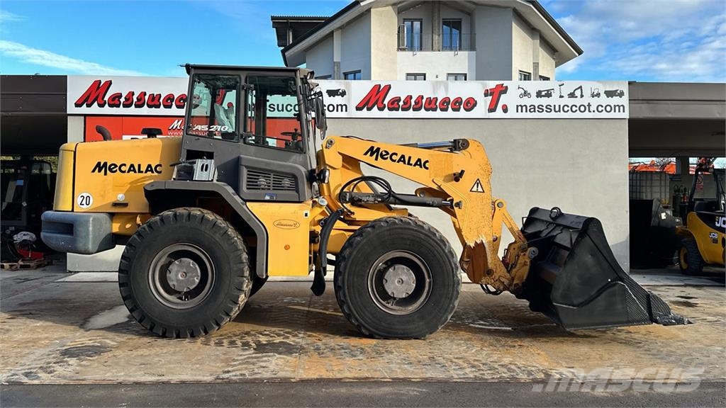 Mecalac AS210 4X4 Cargadoras sobre ruedas