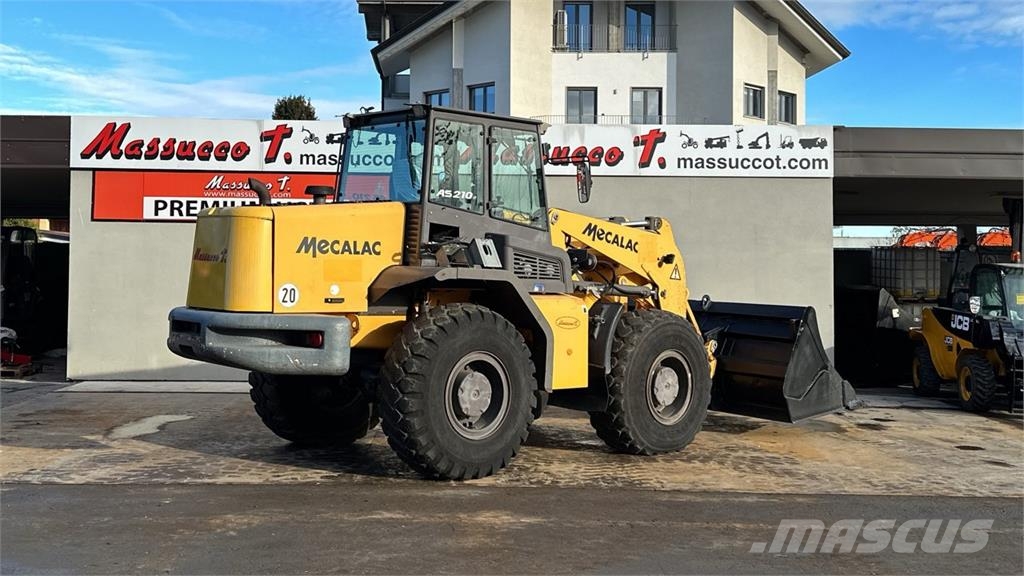 Mecalac AS210 4X4 Cargadoras sobre ruedas