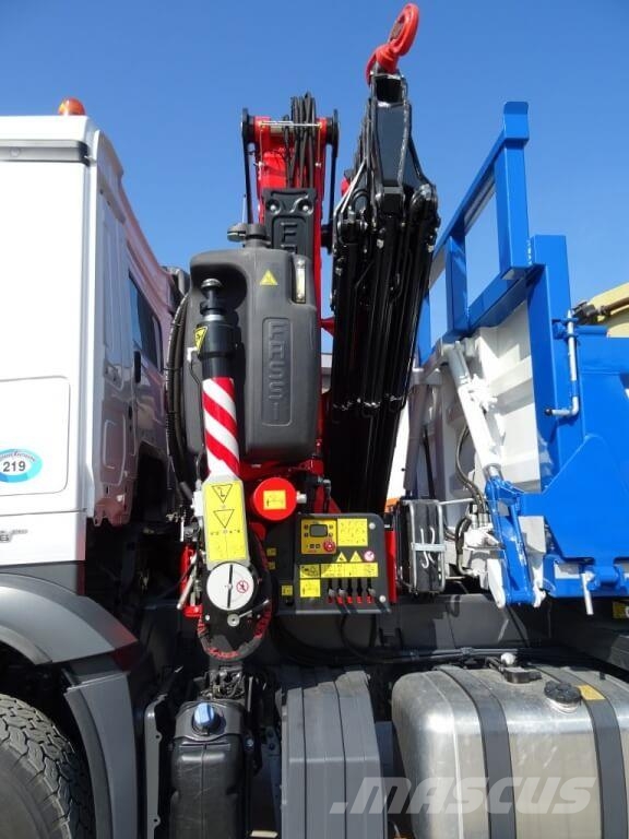 Mercedes-Benz Arocs 3348 - 6X4 Lâminas e arados de neve
