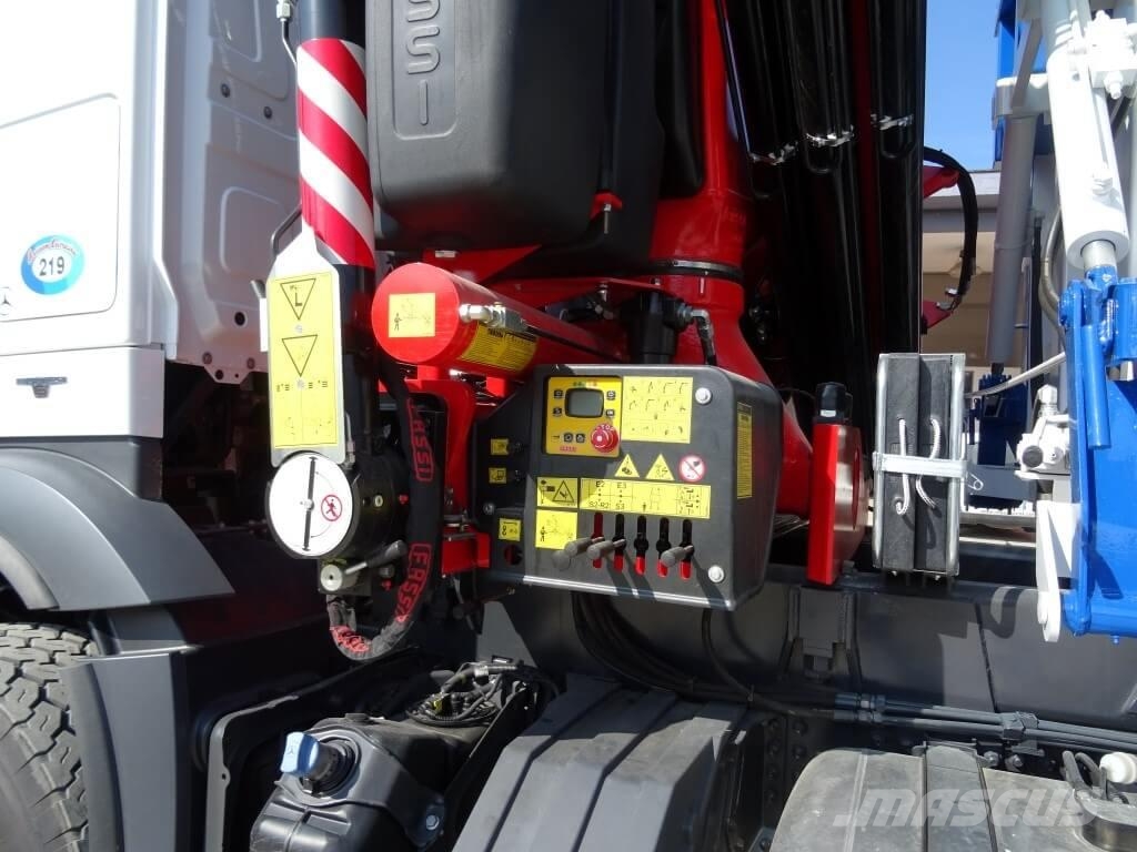 Mercedes-Benz Arocs 3348 - 6X4 Lâminas e arados de neve