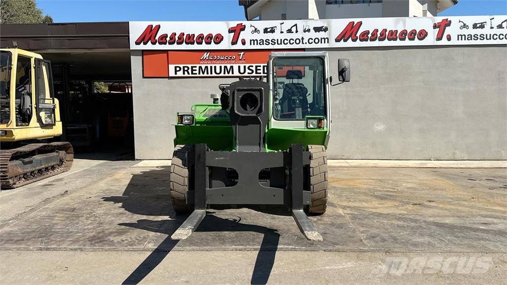 1:50 ROS Sennebogen 305 Multihandler – Tracteur Télescopique Vert Et Argent RS001947