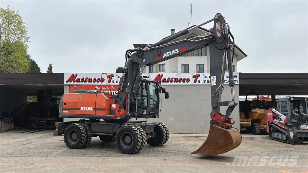 Terex TW190 Колесни екскаватори