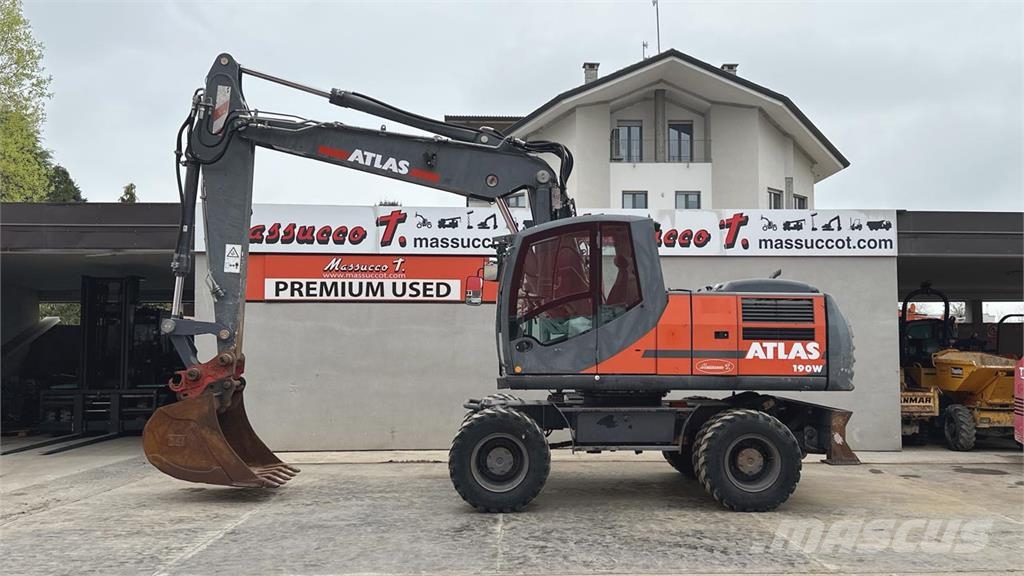 Terex TW190 Колесни екскаватори