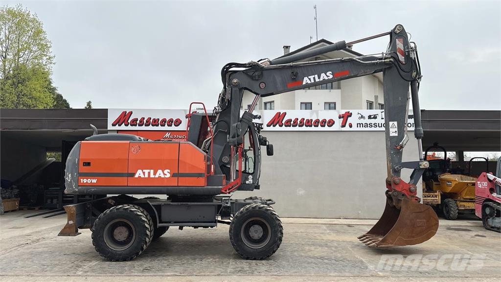 Terex TW190 Колесни екскаватори