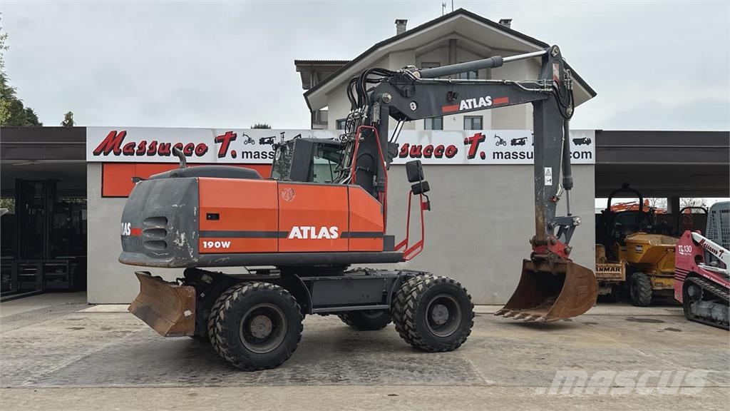 Terex TW190 Колесни екскаватори
