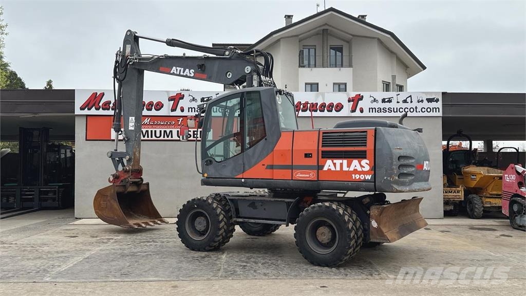 Terex TW190 Колесни екскаватори