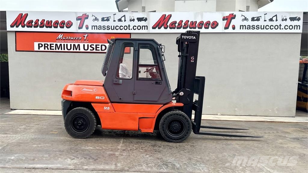 Toyota 50-5FD60 Diesel forklifts