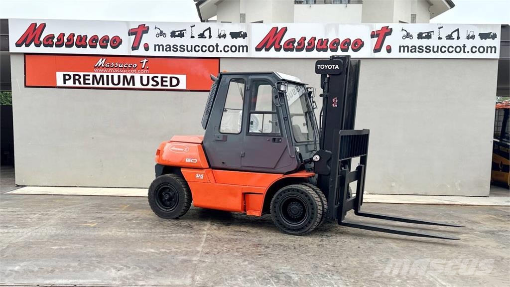 Toyota 50-5FD60 Diesel forklifts