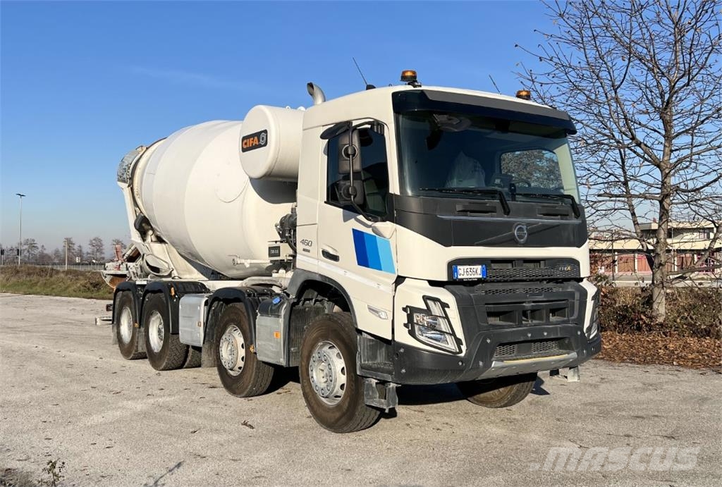 Volvo FMX 13 8x4 混凝土搅拌车